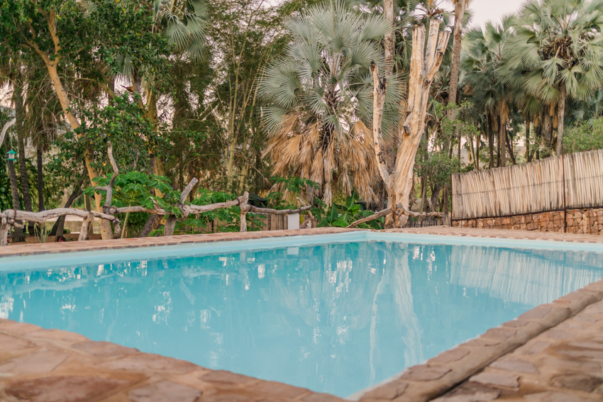 epupa falls lodge swimming pool, epupa