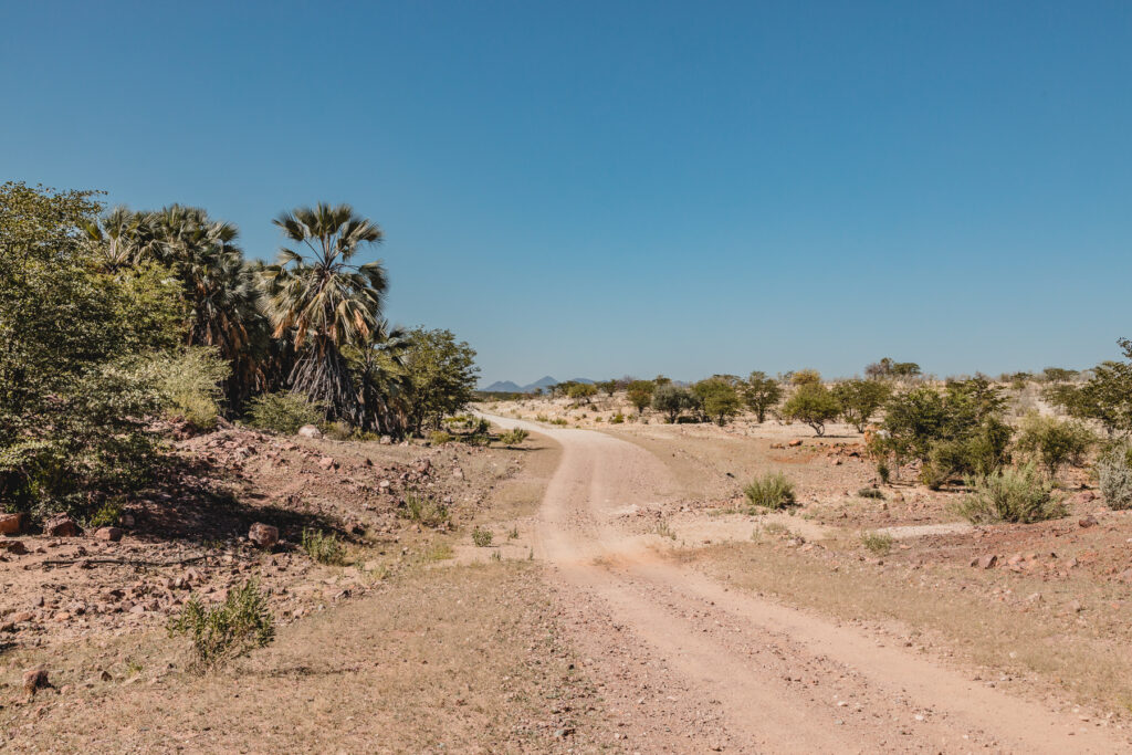 road between epupa and opuwo