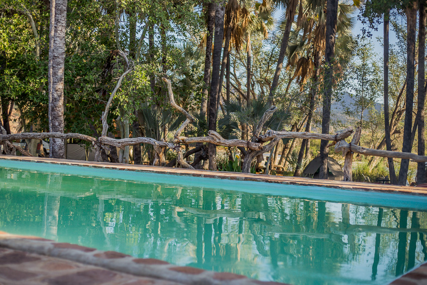 epupa falls lodge pool